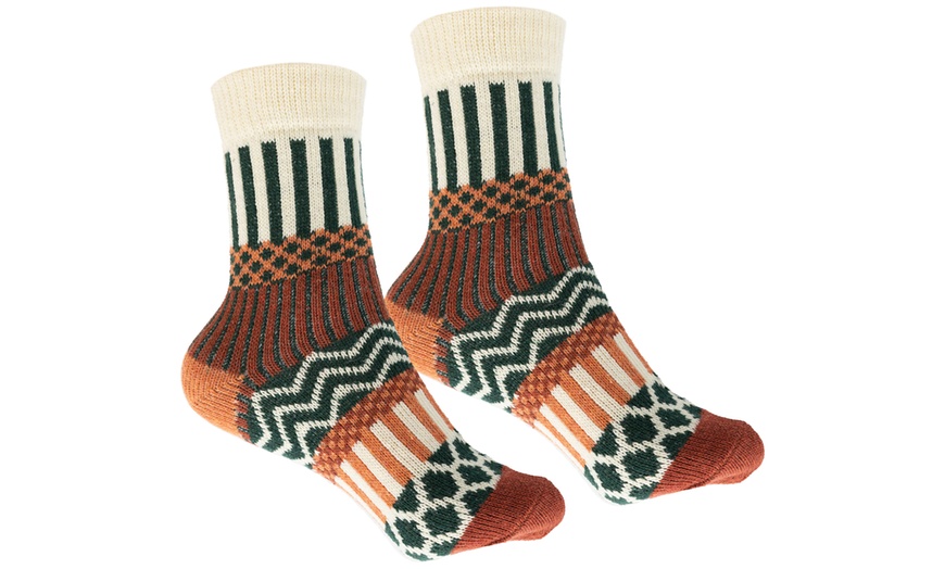 Image 5: Women's Patterned Winter Socks Five-Pack