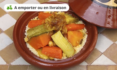 Couscous au choix et dessert pour 2 ou 4 personnes dès 22,90 € au restaurant Casa Carina