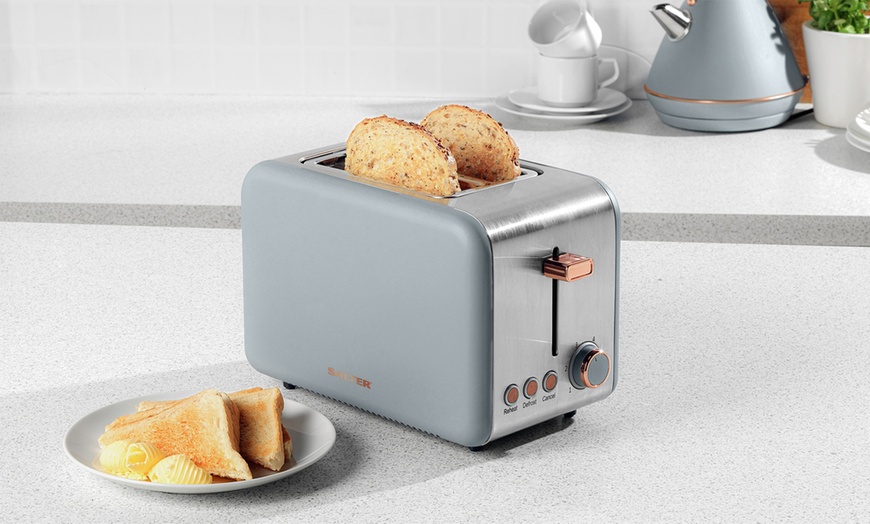 Image 4: Pyramid Kettle and two-Slice Toaster