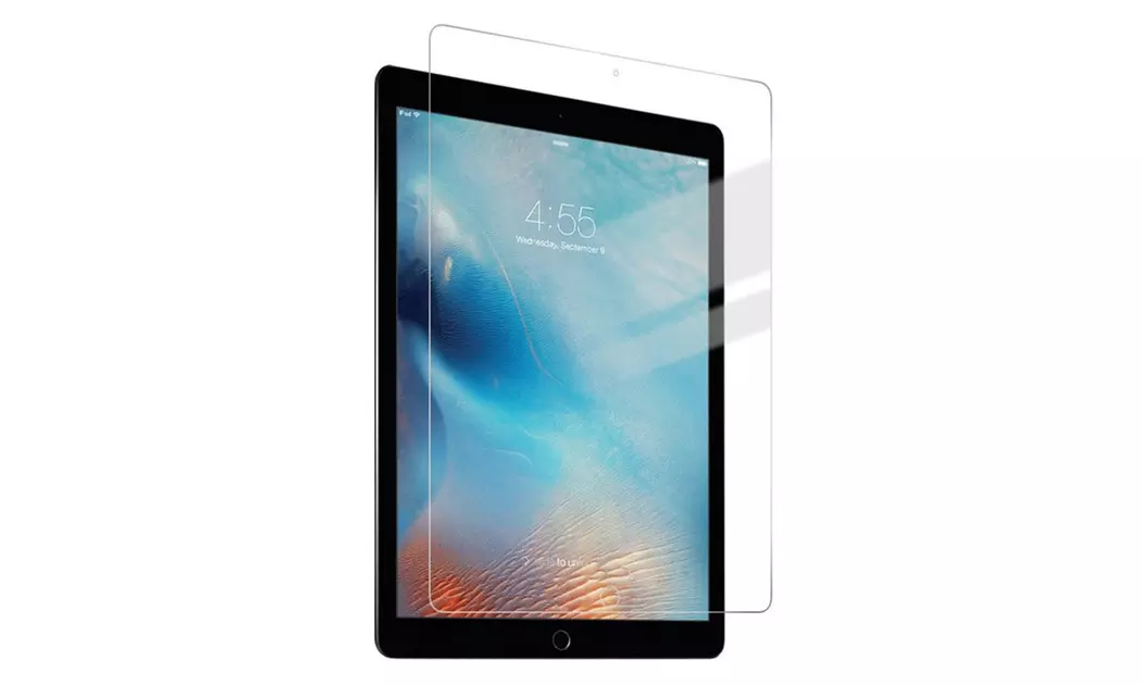 Protection d'écran en verre trempé pour iPad, anti-rayures, anti-chocs, et anti-poussière - Primary Image