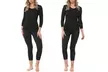 Kruze Ladies Long Sleeve Thermal Set - Second Medium