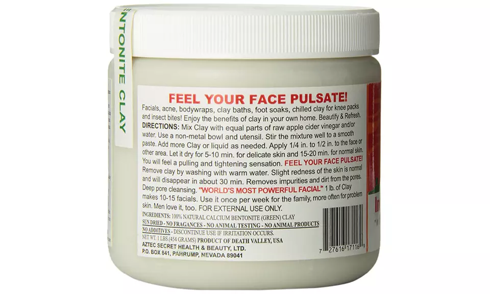 Aztec Secret Indian Healing Clay Deep Pore Cleansing Mask - Second Medium