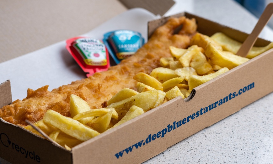 Image 2: Cod and Chips at Deep Blue, Multiple Locations