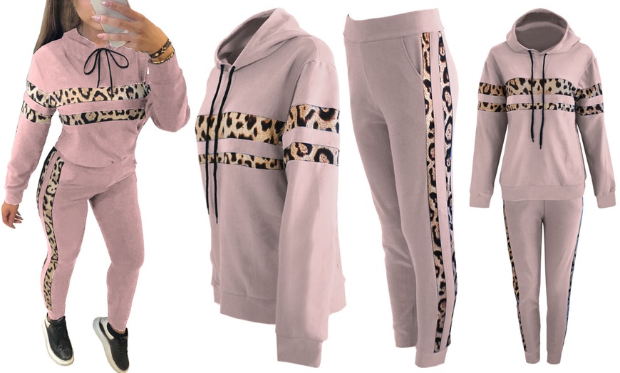 Image 13: Two-Piece Leopard Tracksuit