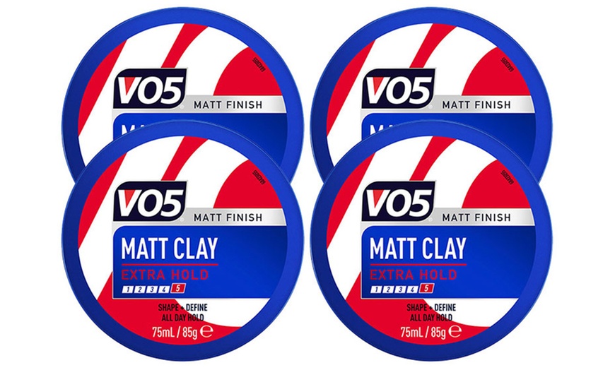 Image 2: VO5 Extreme Style Extra Hold Matt Hair Clay 75ml