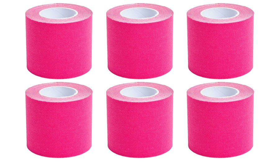 Image 21: One, Three or Six Rolls of Kinesiology Tapes