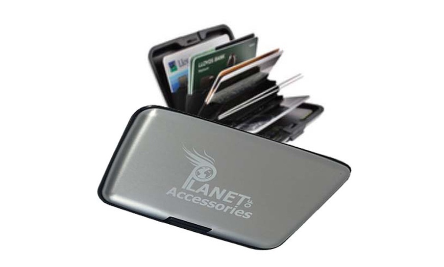 Image 6: One or Two Aluminium Card Wallets