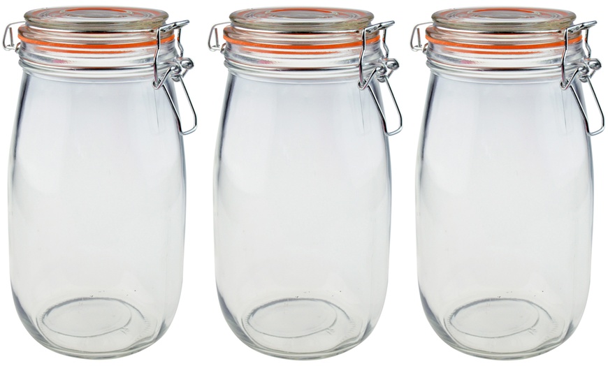 Image 11: Argon Tableware Glass Jars