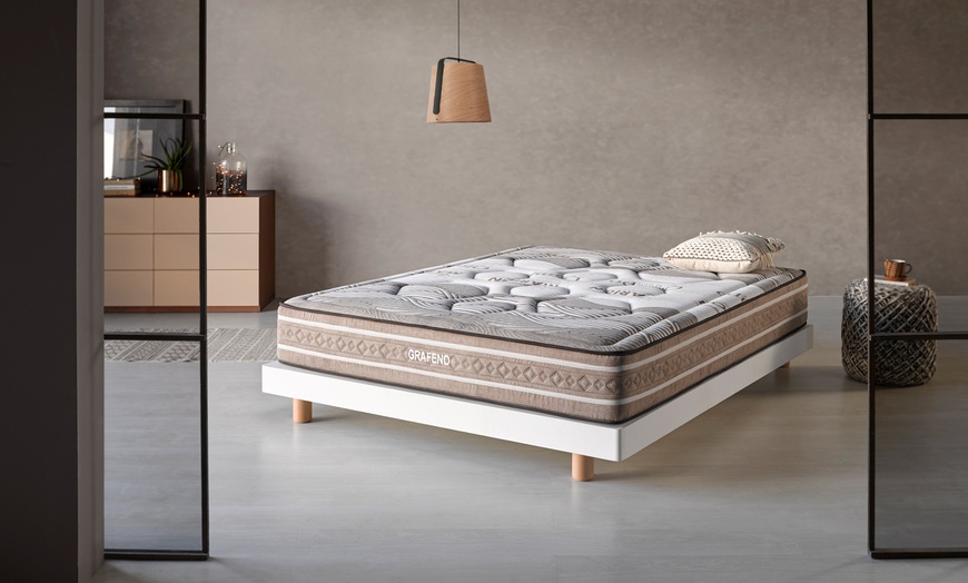 Image 3: Colchón visco grafeno con almohada viscoelástica 