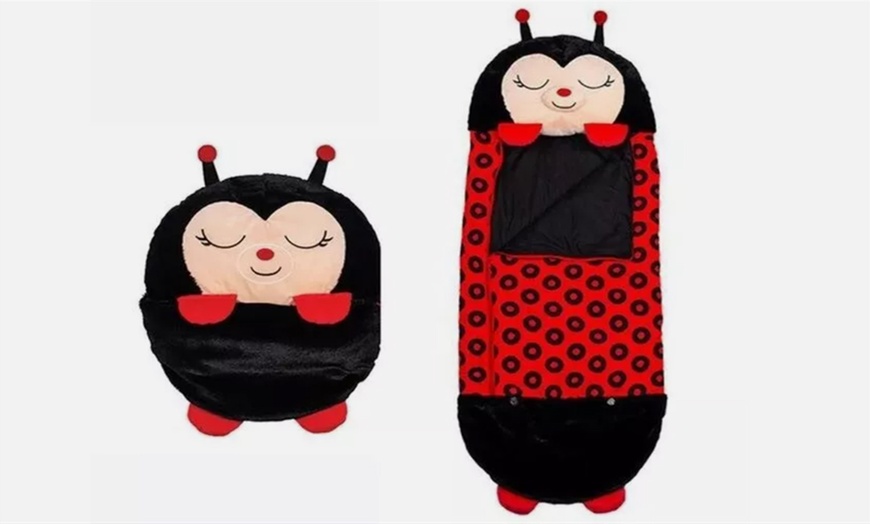 Image 2: Kid's Cartoon Sleep Sack Pillow