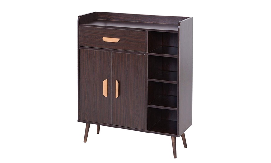 Image 10: Homcom Side Cabinet