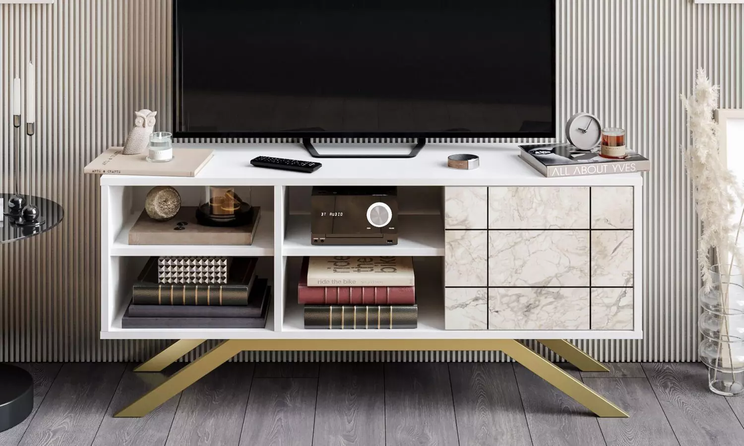 Decorotika North TV Stand and Media Console