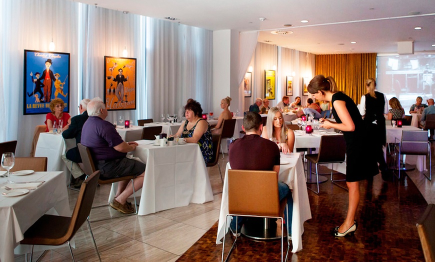 Image 1: Luxury Steak Dining w/ Wine for 2–Save 44% at The Exchange Restaurant!