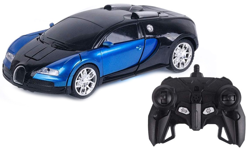 Image 1: Remote-Controlled Transform Car