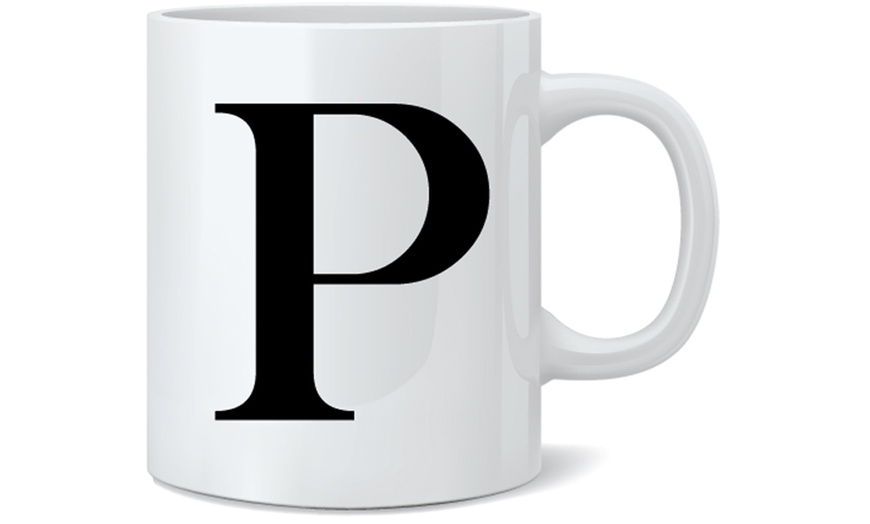 Image 18: Alphabet Letter Mug