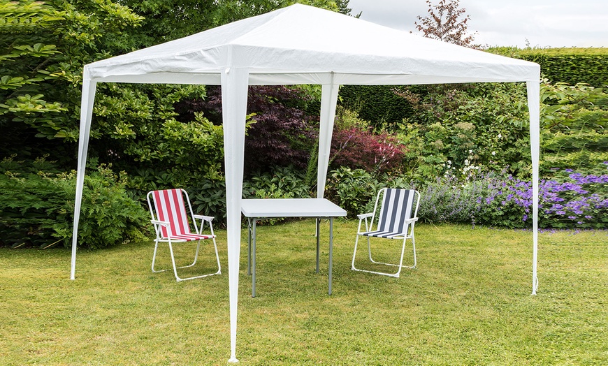 Image 1: Harbour Housewares Folding Gazebo