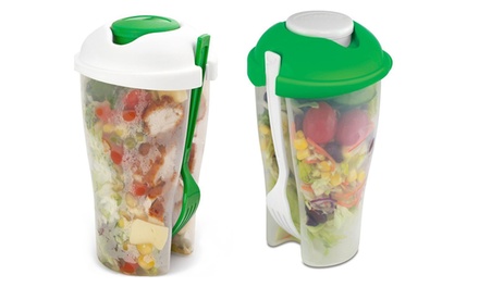 Salad To-Go Cups (2-Pack) | Groupon Goods