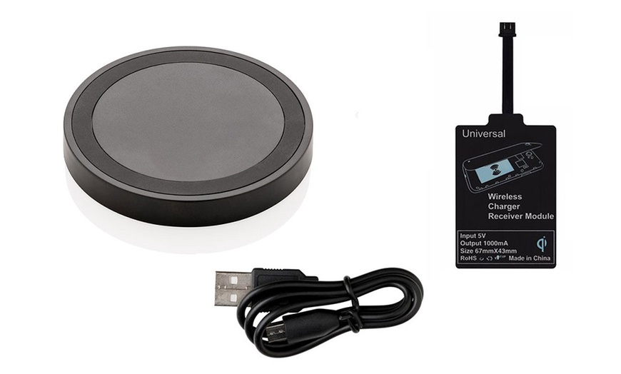 Image 6: Wireless Induction Charger and Receiver