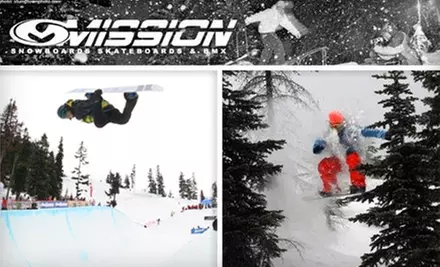 $25 for a Snowboard Tune-Up at Mission Snow and Skate - Primary Image