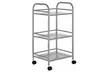 Desserte en métal 3 étagères avec roues pivotantes 360 ° - Image 7