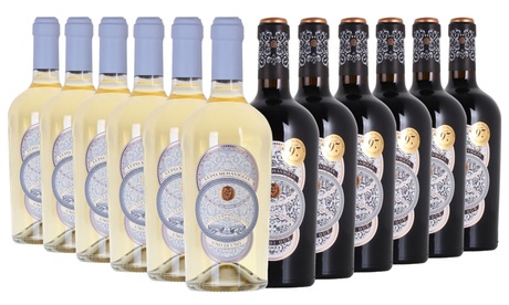 6 o 12 bottiglie di vino bianco o rosso IGT Lupo Meraviglia, con spedizione gratuita