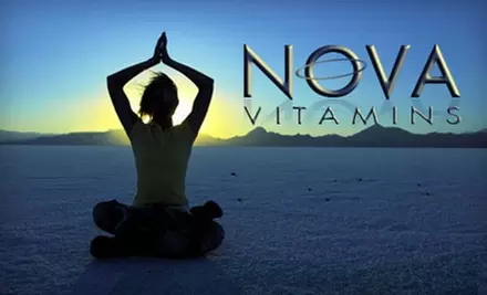 $25 for Two Packages of Vitamin Supplements from Nova Vitamins ($51.90 Value) - Primary Image