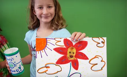 Four Weeks of Art Classes for Kids Aged 2–11 (Up to 52% Off). Three Options Available.  - Primary Image