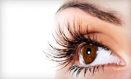 Partial Set of Lash Extensions, or a Special-Event Makeup Application at Blink Beautique Salon & Spa (Up to 55% Off) - Primary Image