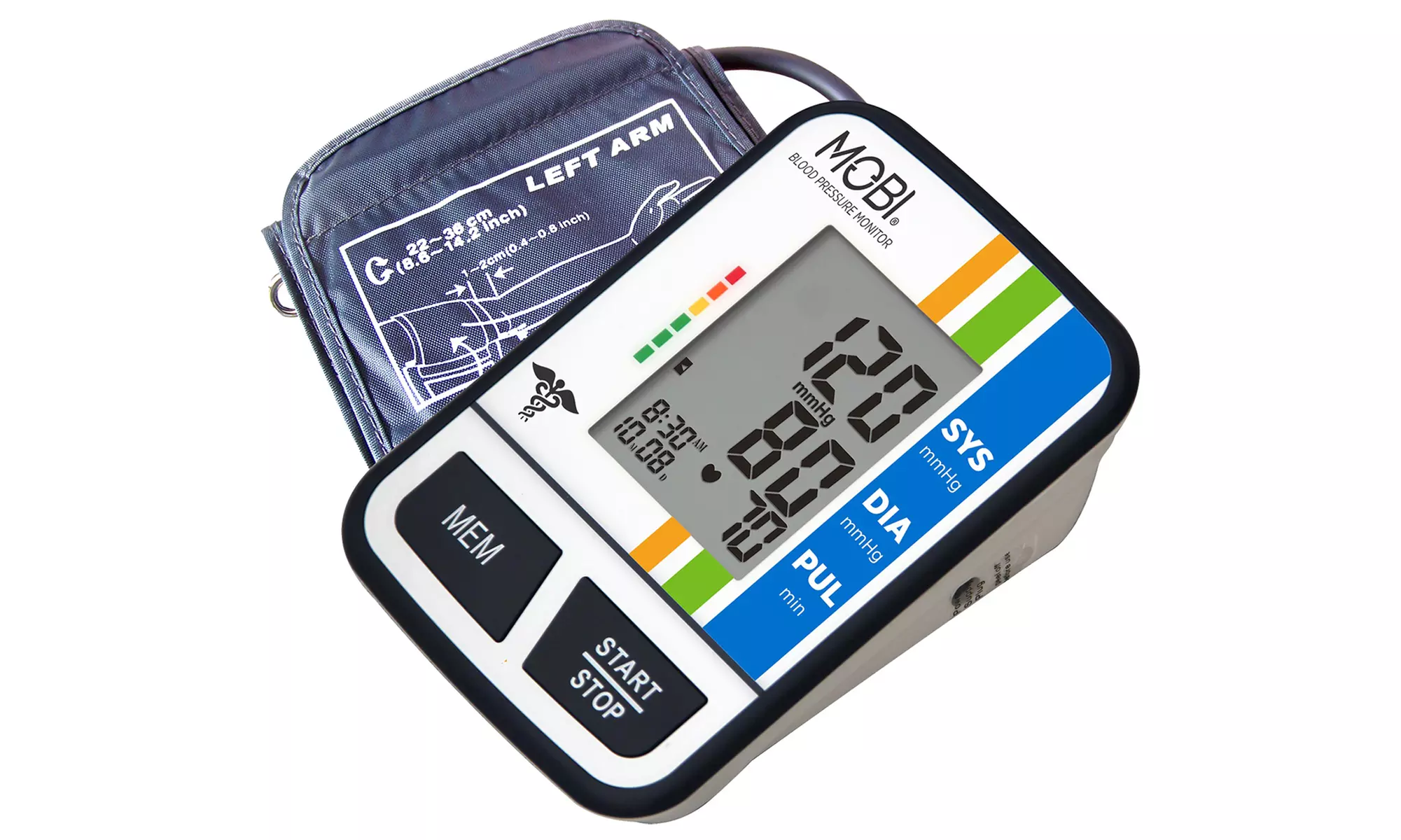 Mobi Health Arm Blood Pressure Monitor - Primary Image