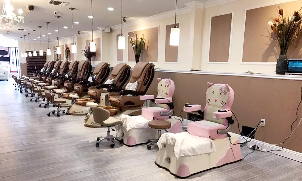 $45 for Gel Mani and Regular Pedi and Kids' Mani-Pedi at GT Nails & Spa ($71 Value) - Primary Image