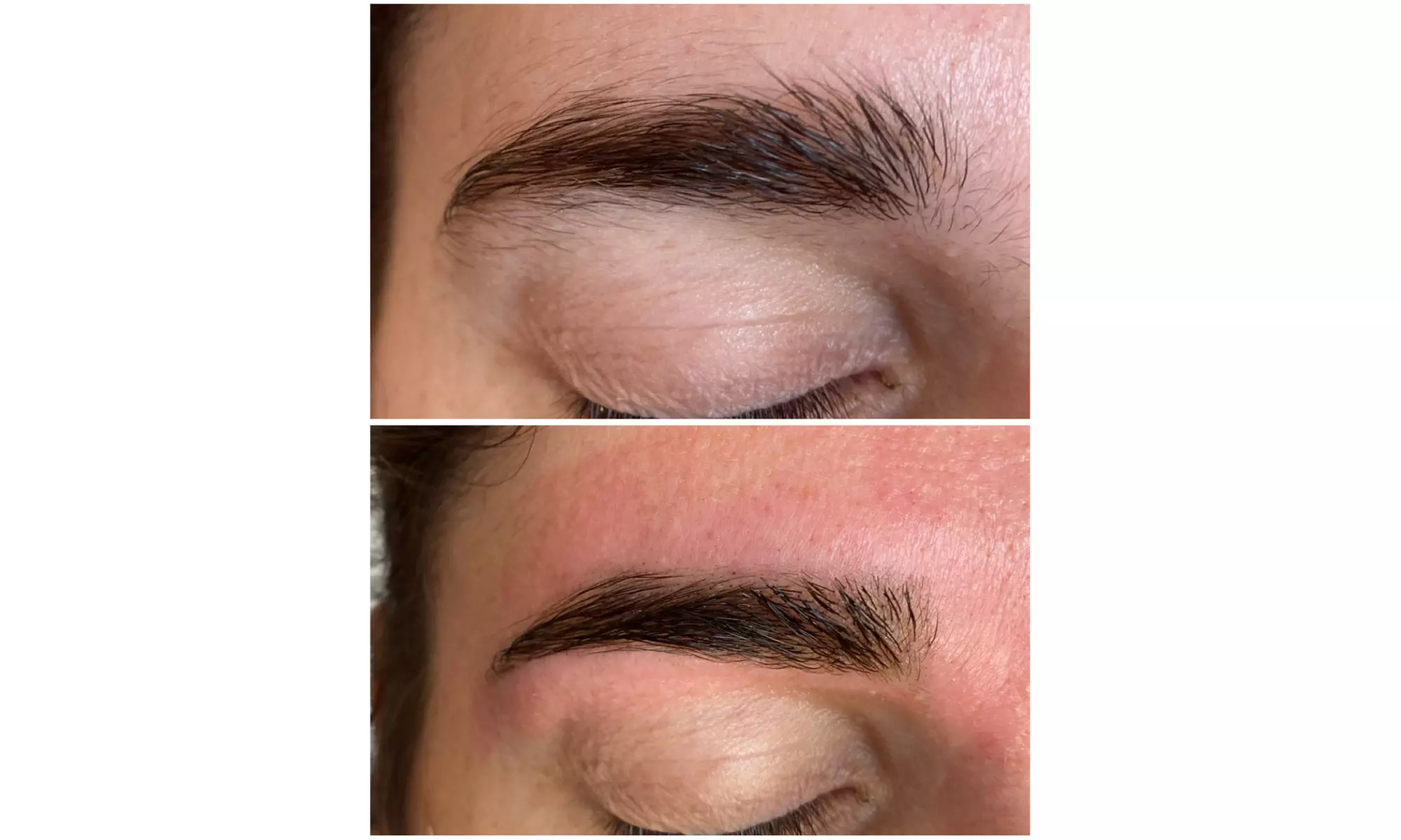 Restructuration ou Browlift des sourcils chez Sand-beauty & brows