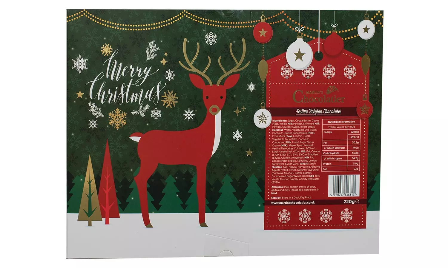 Martins Chocolatier Pralinen im Weihnachts-Motiv in der Menge nach Wahl - Second Medium