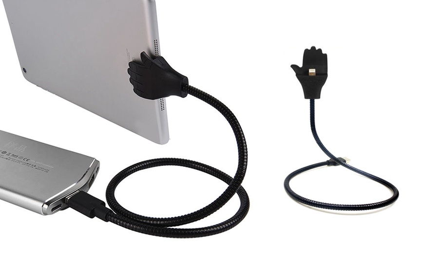 Image 4: Charging Cable with Phone Holder