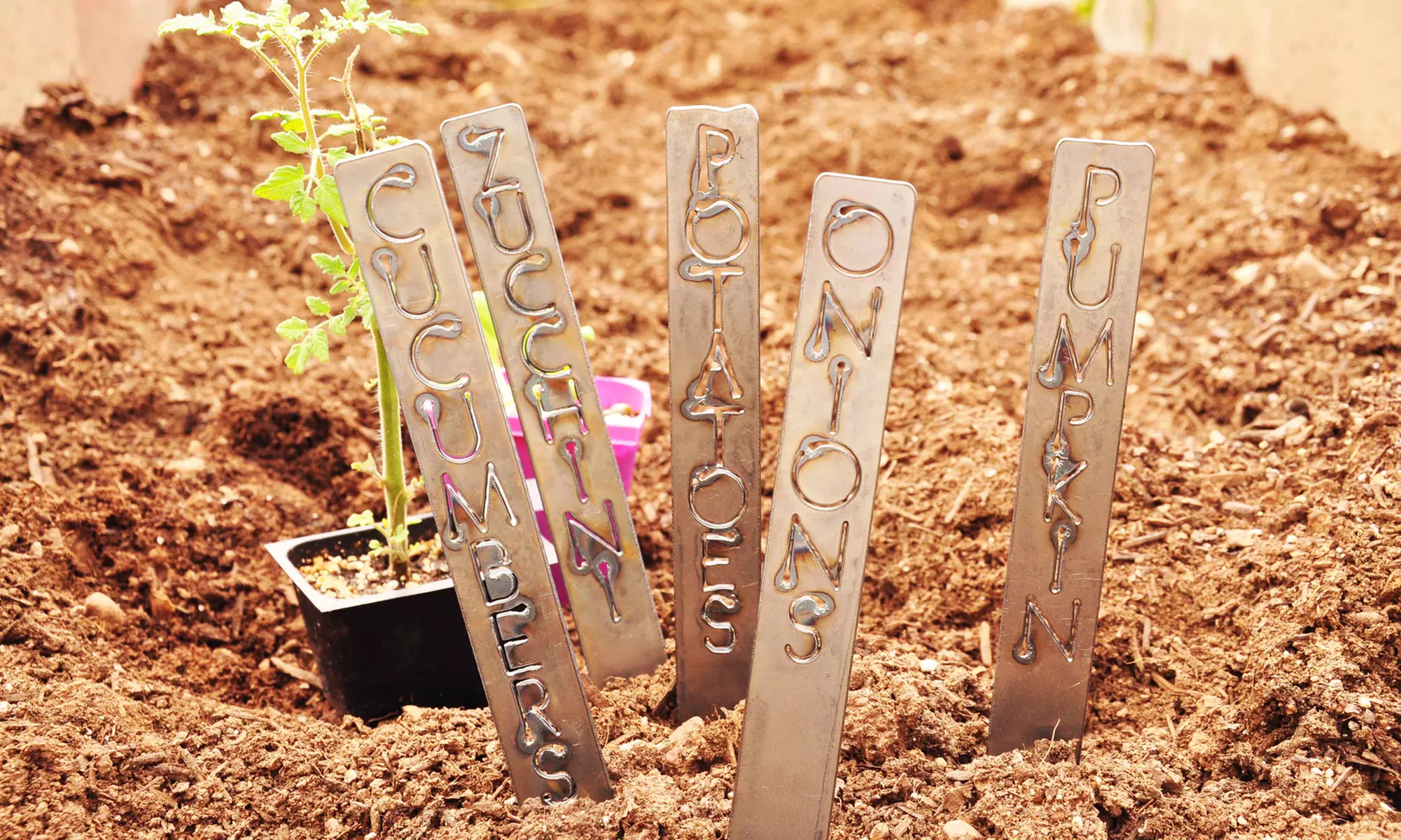 Custom Metal Garden Signs and Markers (Up to 55% Off) - Primary Image