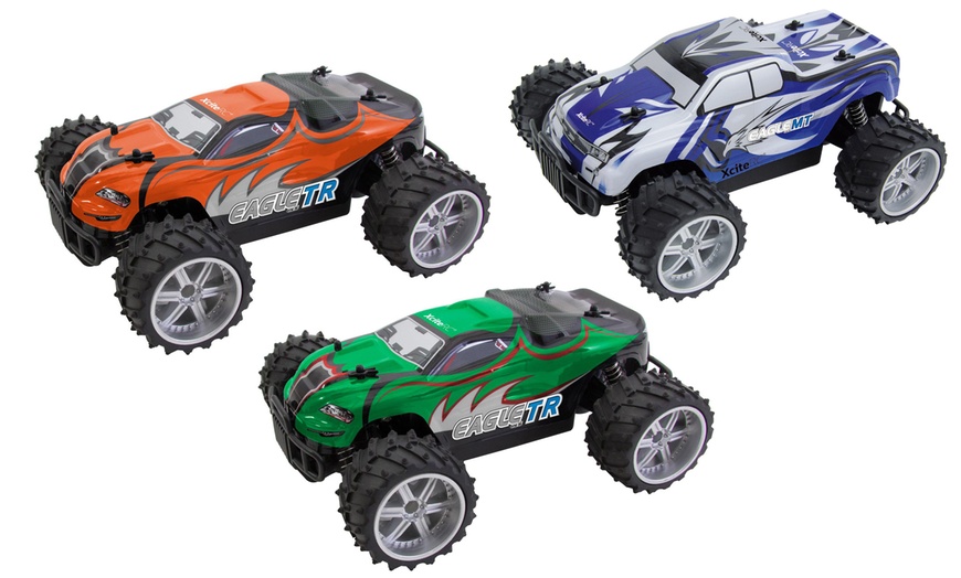 Image 1: Eagle Monster Truck Model Car