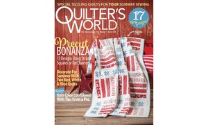 18% Off Subscription to Quilter's World Magazine