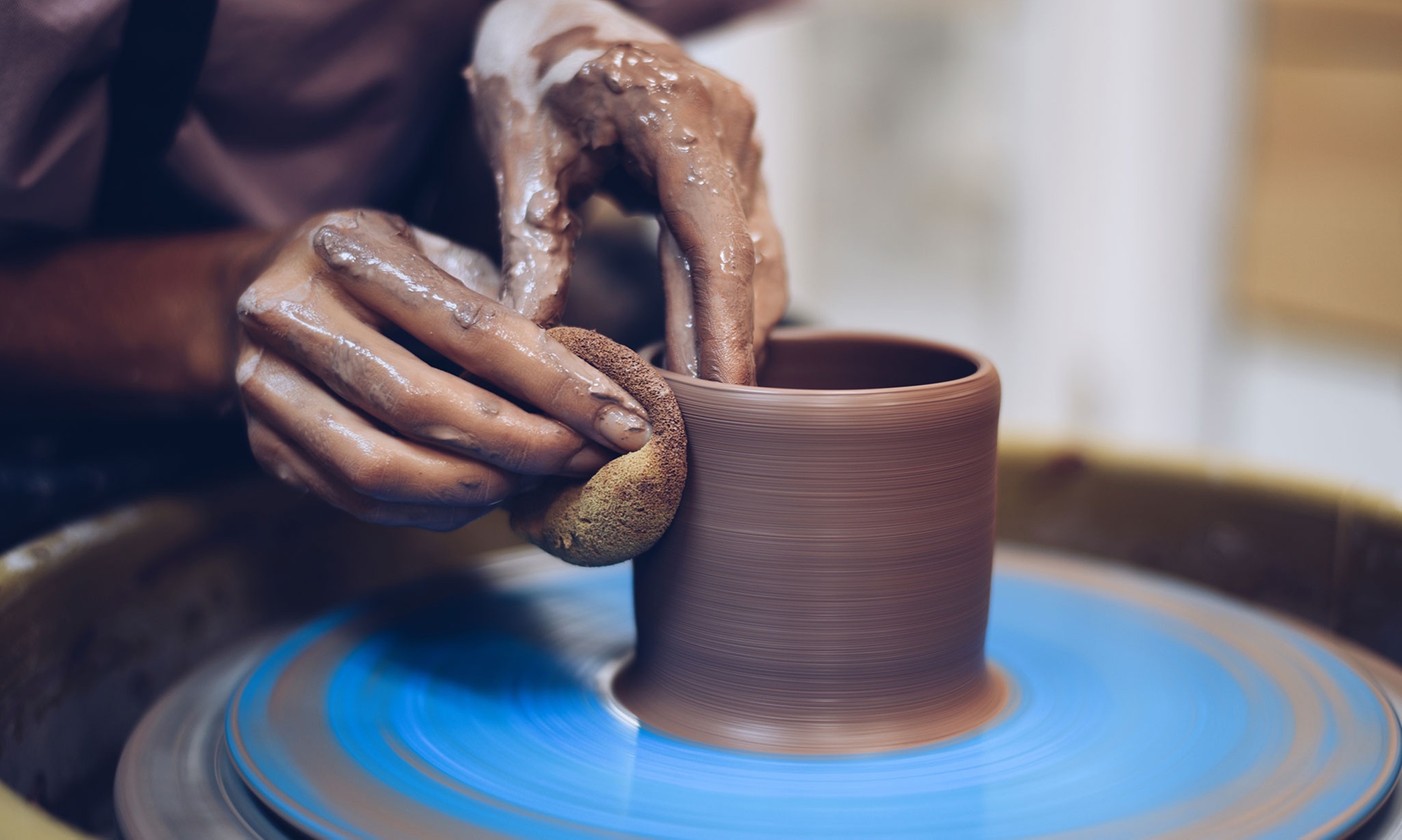 Unleash Your Artistic Side in a Two-Hour Pottery Wheel Class for One at Mercado Art Studios, Hallandale Beach