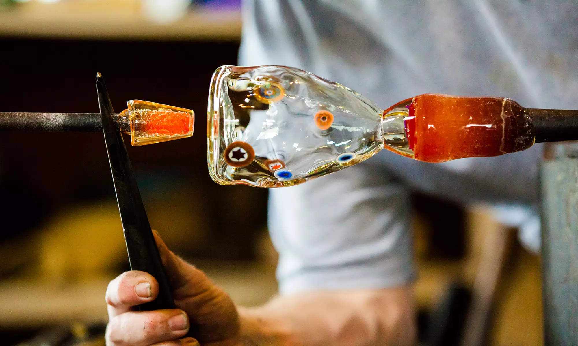 Small-Group Glassblowing Class for 1 or Private Glassblowing Class for 2 at Drayton Glassworks (Up to 55%  Off)  - Primary Image