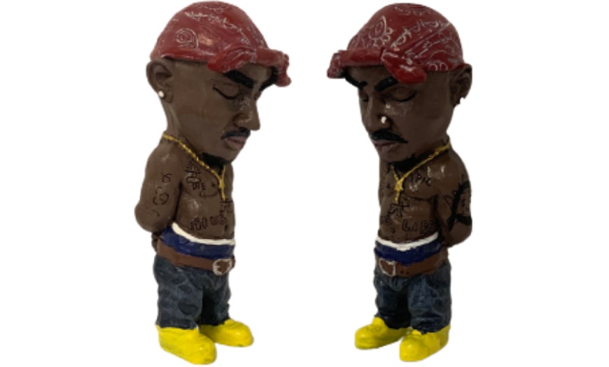 Image 11: One, Two or Five 90s Hip-Hop Rapper Gnome Decorations