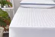Protector de colchón acolchado, impermeable, hipoalergénico y lavable para colchones de hasta 25 cm - Second Medium