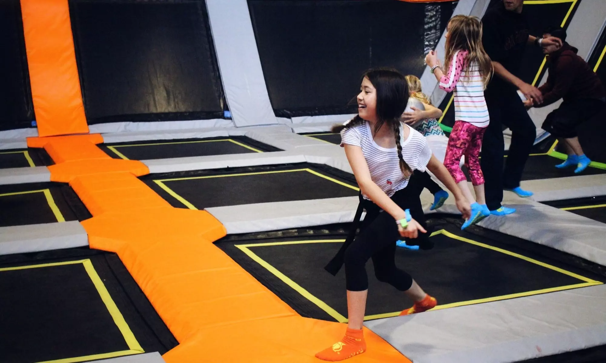 90 Min Jump Pass with Trampolines, Ninja Warrior Course & Dodgeball!