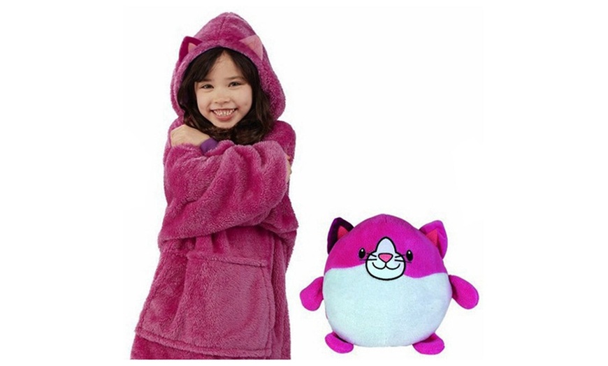 Image 4: Huggle Pets Animal Hoodie