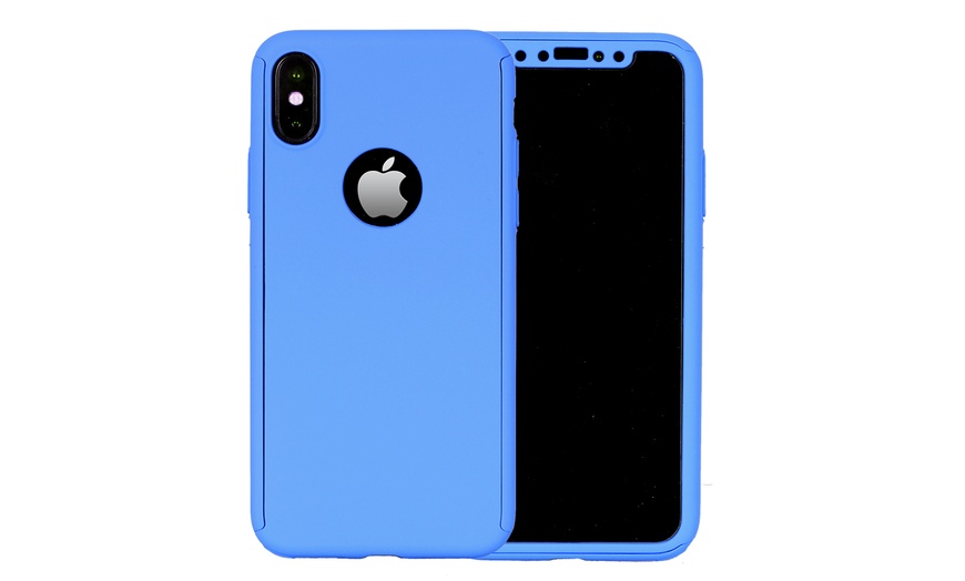 Image 7: 360 Case with Tempered Glass for iPhone