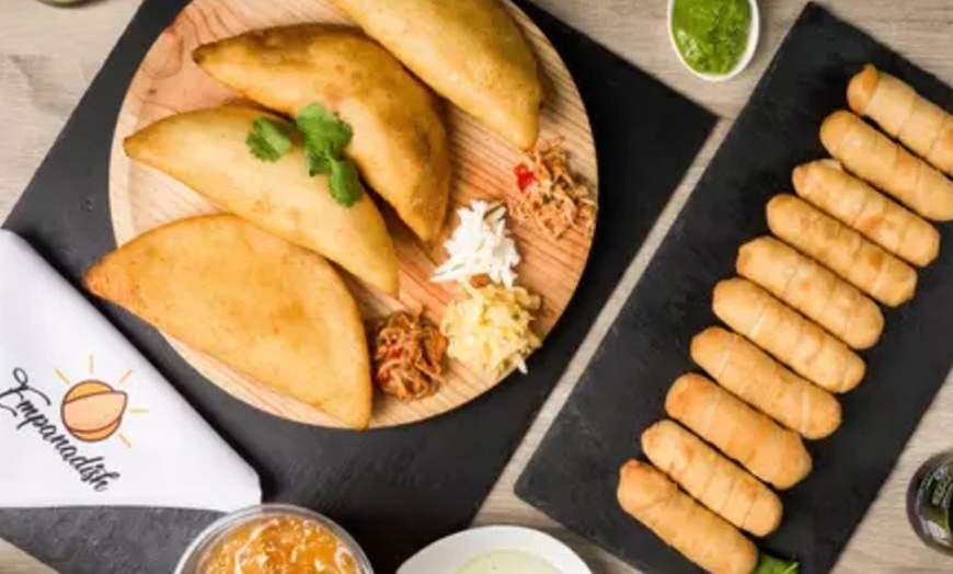 Image 1: Menú de empanadas venezolanas