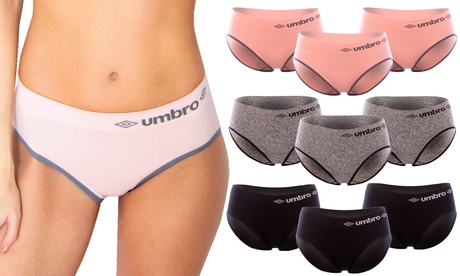 1 o 3 slip Umbro da donna disponibili in 3 colori