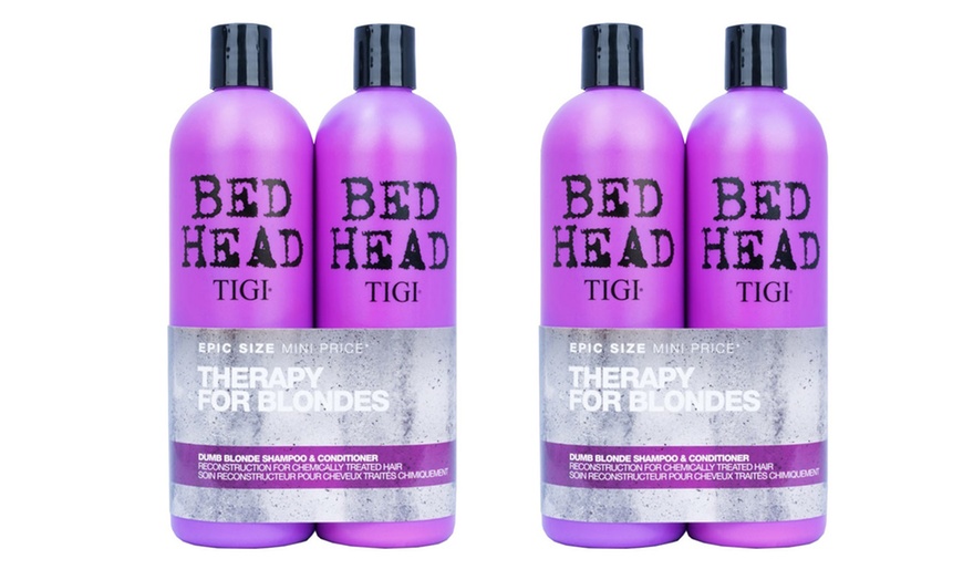 Image 12: One or Two TIGI Bed Head Shampoo and Conditioner Sets 750ml