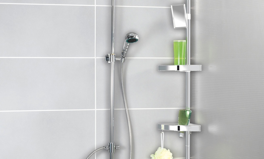 Image 9: Wenko Telescopic Shower Corner