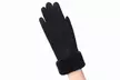 1 ou 2 paires de gants tactiles pour femme effet peau retournée modèle Joanna - Second Medium