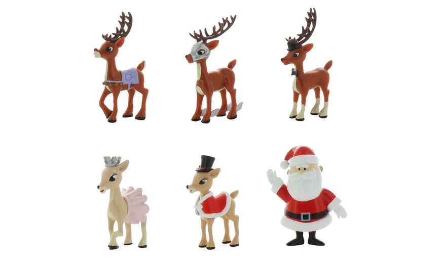 Image 3: 18 TEAM Rudolph Mini Figures