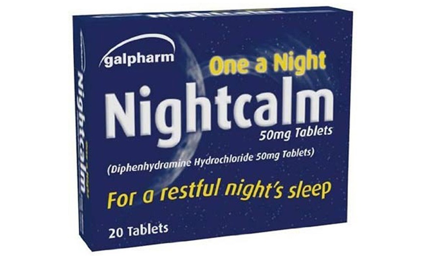 Image 1: Galpharm One-a-Night Sleep Aid - Nytol Alternative - 20 Tablets